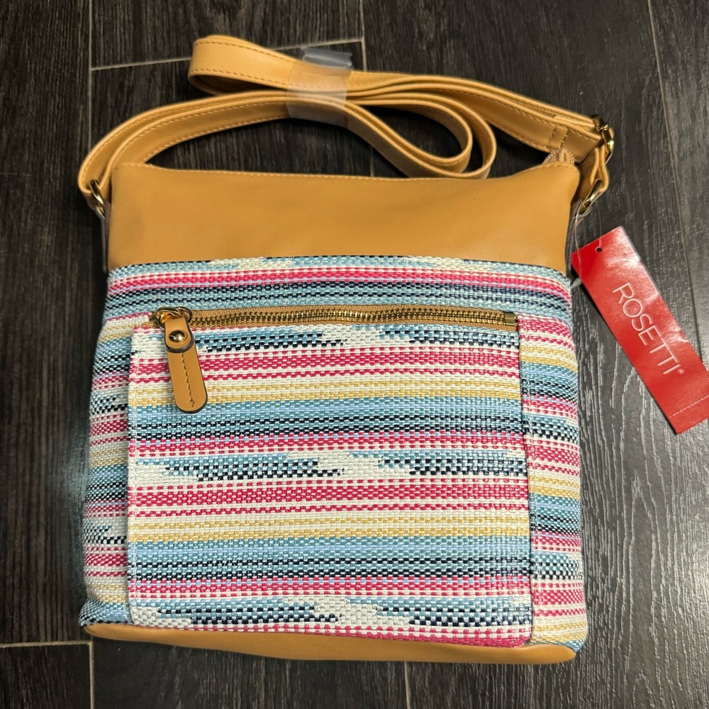 Rossetti multicolored Madelyn crossbody purse